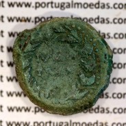 Augustus, Asse Bronze, Julia Traducta, Imperador Augusto, (11 a.C.), Legenda: PERM. CAES AVG / IVLIA TRAD, Burgos 1614, RPC 108