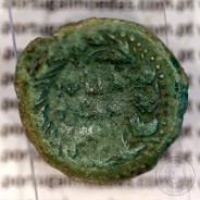 Augustus, Asse Bronze, Julia Traducta, Imperador Augusto, (11 a.C.), Legenda: PERM. CAES AVG / IVLIA TRAD, Burgos 1614, RPC 108