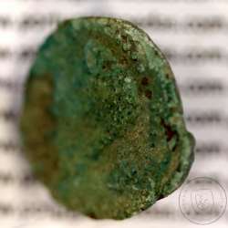 Roman coin of Augustus, Æ As of Julia Traducta, Hispania, Legend:  PERM. CAES AVG/ IVLIA TRAD, Burgos 1614, RPC 108, SEAR 551