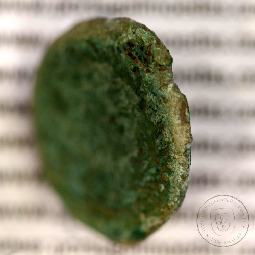 Roman coin of Augustus, Æ As of Julia Traducta, Hispania, Legend:  PERM. CAES AVG/ IVLIA TRAD, Burgos 1614, RPC 108, SEAR 551