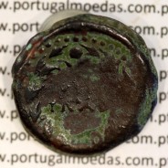 Augustus, Asse Bronze, Julia Traducta, Imperador Augusto, (11 a.C.), Legenda: PERM. CAES AVG / IVLIA TRAD, RPC 108, Burgos 1614