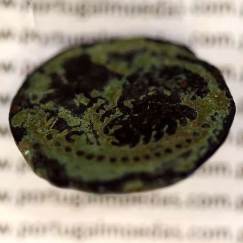 Augustus, Asse Bronze, Julia Traducta, Imperador Augusto, (11 a.C.), Legenda: PERM. CAES AVG / IVLIA TRAD, RPC 108, Burgos 1614