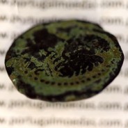 Augustus, Asse Bronze, Julia Traducta, Imperador Augusto, (11 a.C.), Legenda: PERM. CAES AVG / IVLIA TRAD, RPC 108, Burgos 1614