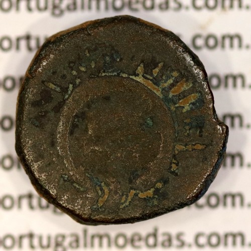 Augustus, Semis Æ, Cartago Nova, 14d.C, Legenda: AVGVSTVS DIVI F / C LAETILIVS APALVS II V Q / REX PTOL, RPC 172