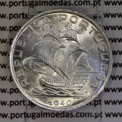 10 Escudos 1940 Prata, 10$00 1940 Prata da República Portuguesa, (Soberba), World Coins Portugal KM 582