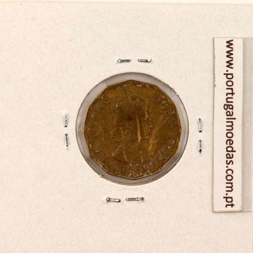Nigéria 3 Pence 1959 Nickel brass, (VF), World Coins Nigeria KM 3