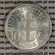 10 Escudos prata 1928 Batalha de Ourique, 10$00 prata 1928,  (Bela/Soberba), World Coins Portugal KM 579
