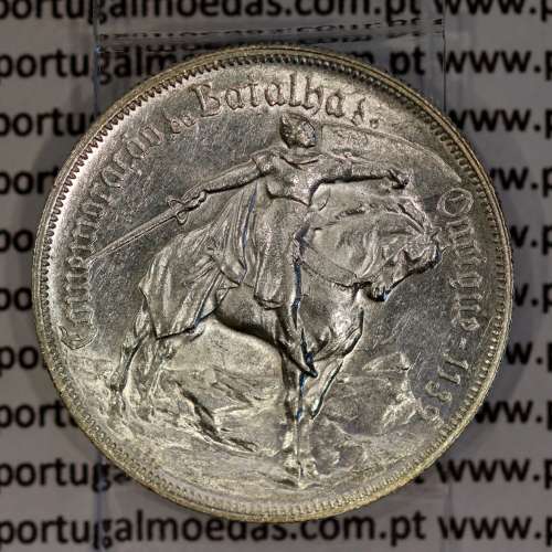 Commemorative portuguese coin 10 Escudos silver 1928 Battle of Ourique, 10$00 silver 1928, (XF/UNC), World Coins Portugal KM 579