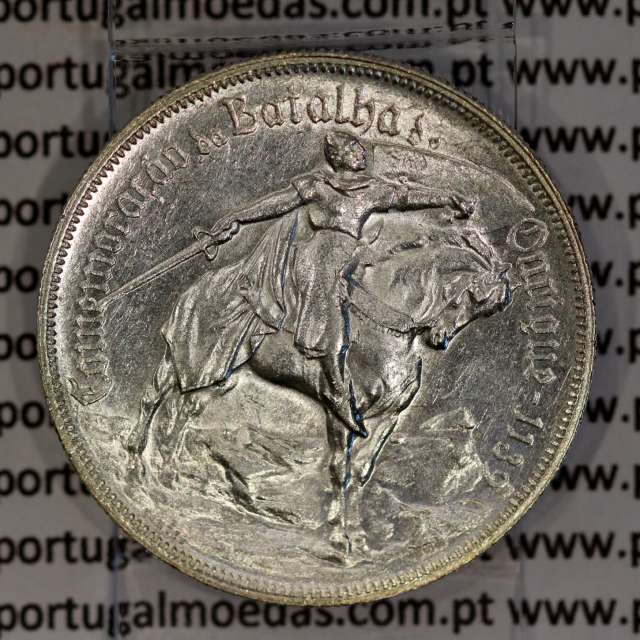 Commemorative portuguese coin 10 Escudos silver 1928 Battle of Ourique, 10$00 silver 1928, (XF/UNC), World Coins Portugal KM 579