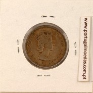 Nigéria 1 Shilling 1959 Copper-nickel, (VF), World Coins Nigeria KM 5