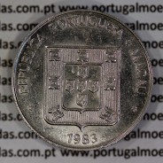 Macau 5 Pataca 1983 Cuproníquel, Variante Alto Relevo (Singapore Mint), (Bela), Ex-Colónia Macau, World Coins Macao KM 24.1