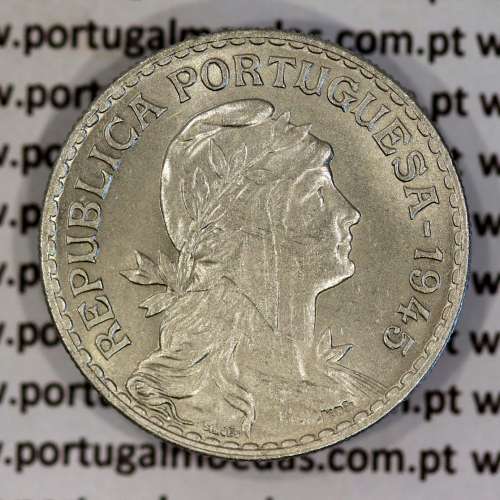 20 Avos 1945 Alpaca de Timor, 20 Avos 1945 Ex-colónia Portuguesa de Timor, (BELA), World Coins Timor KM 6