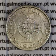 Timor coin 60 Centavos 1958 Nickel brass, ($60) centavos 1958 Former Portuguese colony of Timor, (XF), World Coins Timor KM 12
