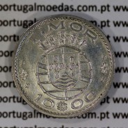 Timor coin 10 Escudos 1964 Silver, (10$00) Escudos 1964 Former Portuguese colony of Timor, (XF), World Coins Timor KM 16
