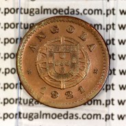 Angola 2 Centavos 1921 Bronze, $2 dois centavos 1921 bronze Angola Ex-Colónia Portuguesa, (Bela+), World Coins Angola KM 61