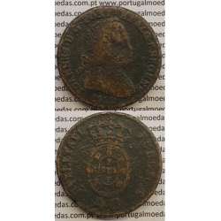 MOEDA PATACO (40 RÉIS) BRONZE 1812 (BC) LEGENDA SEPARADA