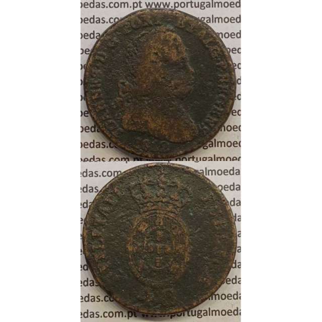 MOEDA PATACO (40 RÉIS) BRONZE 1812 (BC) LEGENDA SEPARADA