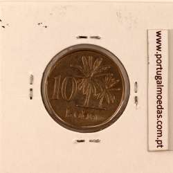 Nigéria 10 Kobo 1973 Copper-nickel, (VF), World Coins Nigeria KM 10.1
