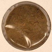 Nigéria 10 kobo 1973 Cupro Niquel, (MBC), World Coins Nigeria KM 10.1