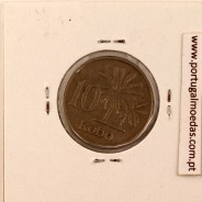 Nigéria 10 Kobo 1976Copper-nickel, (VF), World Coins Nigeria KM 10.1