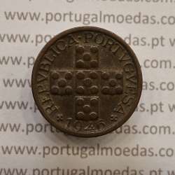 MOEDA DE DEZ CENTAVOS (X CENTAVOS) BRONZE 1946 MBC+/BELA- MOEDA DE DEZ CENTAVOS (X CENTAVOS) BRONZE 1946 MBC+/BELA-