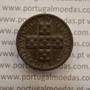MOEDA DE DEZ CENTAVOS (X CENTAVOS) BRONZE 1946 MBC+/BELA-