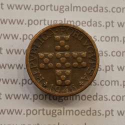 MOEDA DE DEZ CENTAVOS (X CENTAVOS) BRONZE 1946 MBC+ MOEDA DE DEZ CENTAVOS (X CENTAVOS) BRONZE 1946 MBC+
