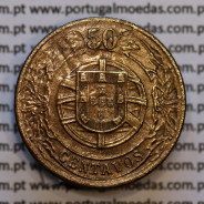 50 Centavos 1924 Bronze-Alumínio, com características inéditas possivelmente única conhecida. (Bela/Soberba)