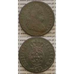 MOEDA PATACO (40 RÉIS) BRONZE 1812 (BC) LEGENDA SEPARADA