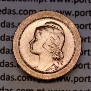 Portugal coin 5 centavos 1924 bronze of Portuguese Republic, (UNC), World Coins Portugal KM 572