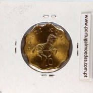 Tanzânia 10 senti 1984 Nickel brass, (UNC), World Coins Tanzania KM 11