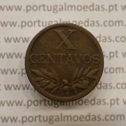 MOEDA DE DEZ CENTAVOS (X CENTAVOS) BRONZE 1947 MBC MOEDA DE DEZ CENTAVOS (X CENTAVOS) BRONZE 1947 MBC