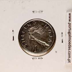Tanzânia 1 shilingi 1992 Aço Níquel,  World Coins Tanzania KM#22