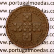 coin 10 Avos 1945 Bronze of Timor, Former Portuguese colony, (VF+), World Coins Timor KM 5