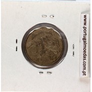 Namíbia 10 cents 1993 Aço Níquel, (MBC), World Coins Namibia KM 2