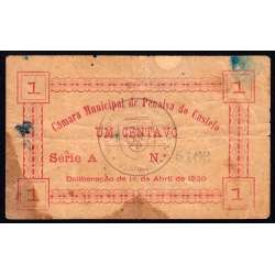 Cédula Câmara Municipal de Penalva do Castelo - Vale 1 Centavo ( Circulada )