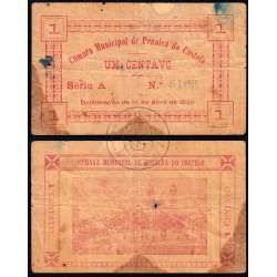 Banknote of the Municipality of Penalva do Castelo - Value of 1 Cent (Circulated)