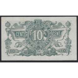 Cédula Oficial Casa da Moeda - 10 Centavos 1917 (Circulada)