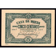Official Mint Note - 5 Centavos 1918 (Not Circulated)