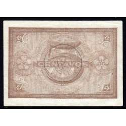 Cédula Oficial Casa da Moeda - 5 Centavos 1918 (Pouco Circulada)