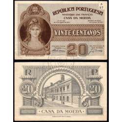 Official Mint Note - 20 CENTAVOS 1917 (Circulated)