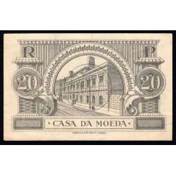 CÉDULA OFICIAL CASA DA MOEDA - 20 CENTAVOS 1917 ( CIRCULADA )