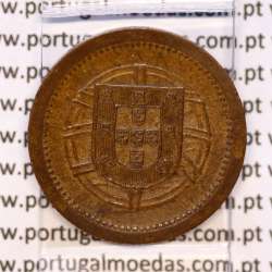 5 centavos 1920 Bronze, $05 centavos 1920 Republica Portuguesa, (MBC+/Bela), World Coins Portugal KM 569