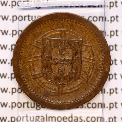 Portugal, coin of 5 centavos 1920 Bronze, $05 centavos 1920 Portuguese Republic, (VF+/XF-), World Coins Portugal KM 569