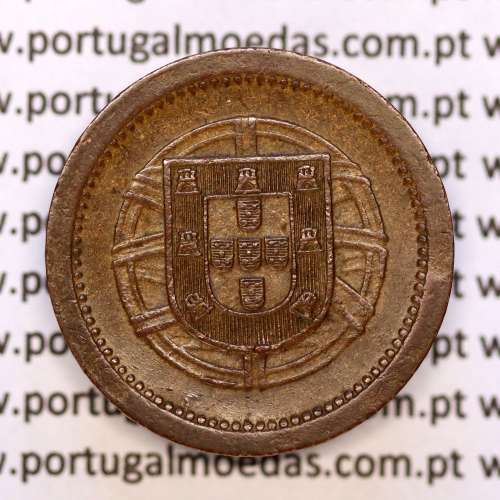 Portugal, coin of 5 centavos 1920 Bronze, $05 centavos 1920 Portuguese Republic, (VF+/XF-), World Coins Portugal KM 569