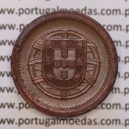 Portugal, coin of 5 centavos 1920 Bronze, $05 centavos 1920 Portuguese Republic, (VF+), World Coins Portugal KM 569