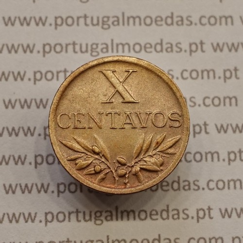 MOEDA DE DEZ CENTAVOS (X CENTAVOS) BRONZE 1949