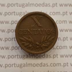 MOEDA DE DEZ CENTAVOS (X CENTAVOS) BRONZE 1949 MBC MOEDA DE DEZ CENTAVOS (X CENTAVOS) BRONZE 1949 MBC