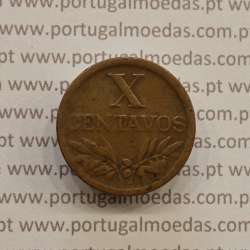 MOEDA DE DEZ CENTAVOS (X CENTAVOS) BRONZE 1949 BC