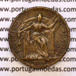 50 Centavos 1924 Bronze-Alumínio, $50 centavos 1924 Alumínio-Bronze Republica Portuguesa, (MBC), World Coins Portugal KM575